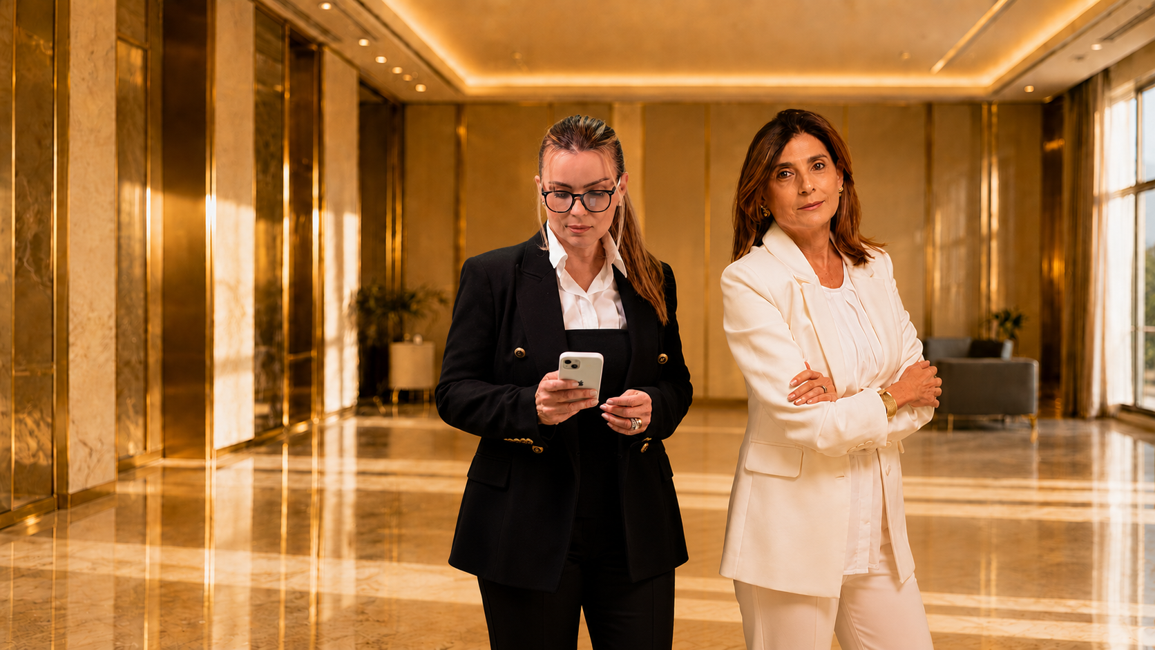 Anna Rocha e Cláudia Patah